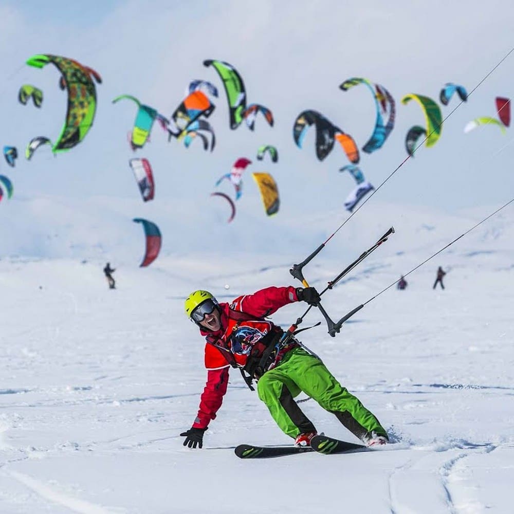 Kite Skiing 	